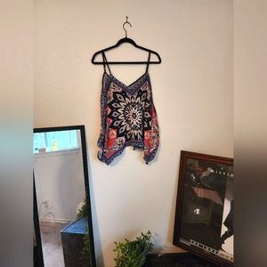 Mandala Flowy Tank Top | Size: L